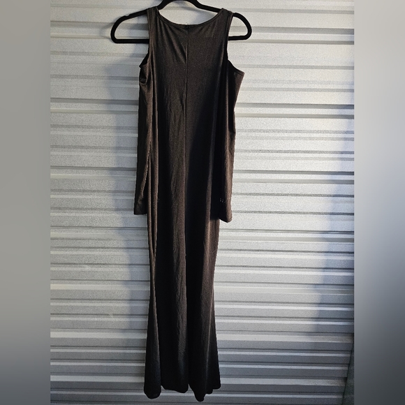 Women's Bone Appétit Skeleton Long Dress Costume - Picture 8 of 10